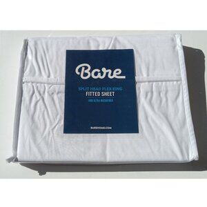 Bare White Standard Pillowcase NIP Ultra Soft Microfiber Pillow Case